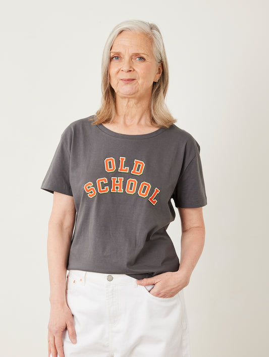 TNMA Old School T-shirt charcoal