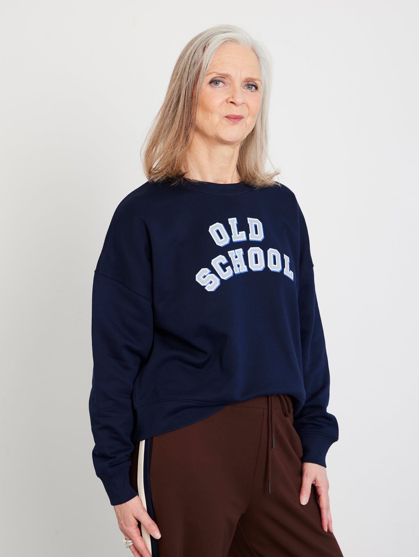 TNMA OLD SCHOOL NAVY SWEATSHIRT