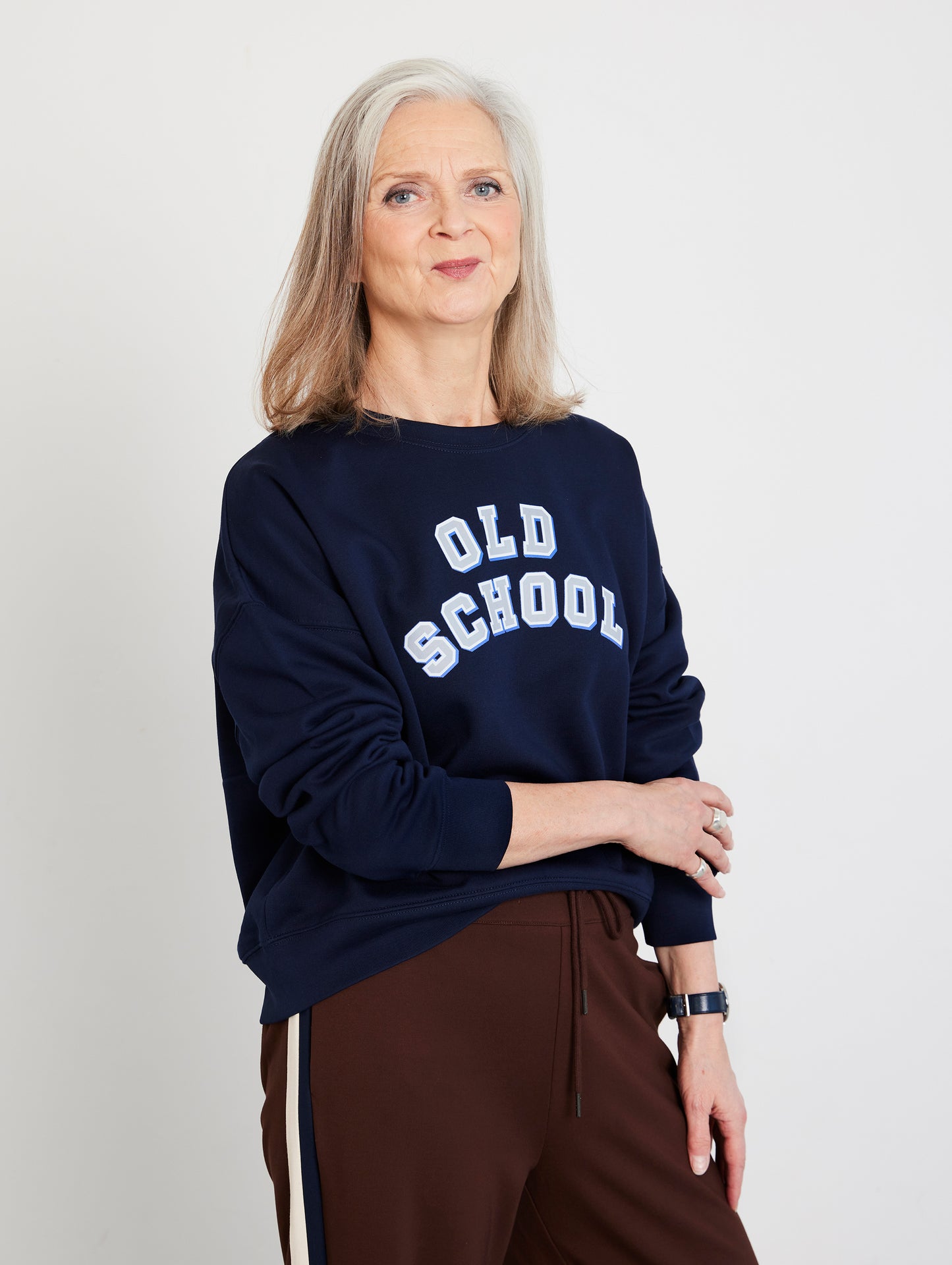 TNMA OLD SCHOOL NAVY SWEATSHIRT