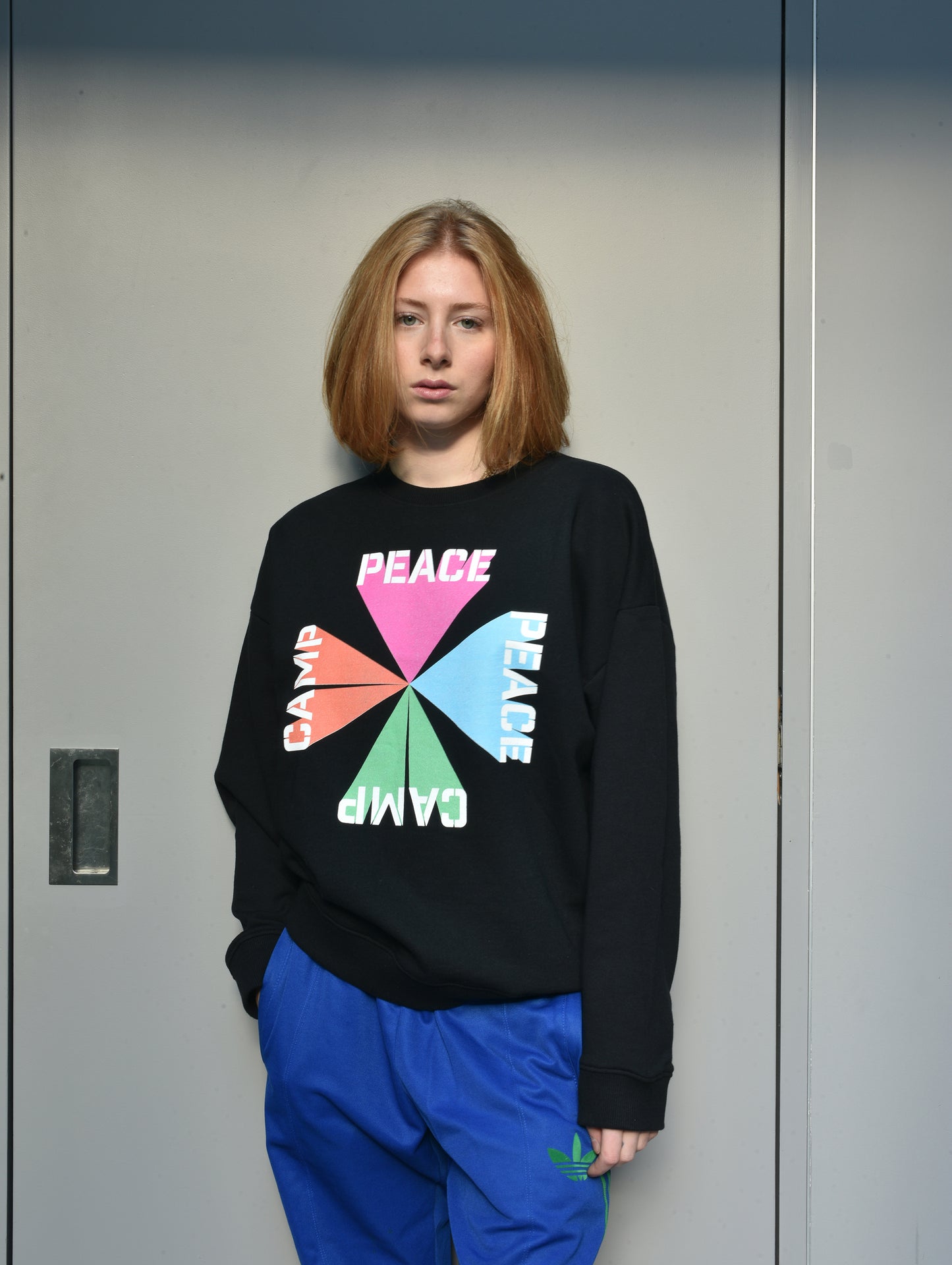 PEACE CAMP BURST SWEATSHIRT