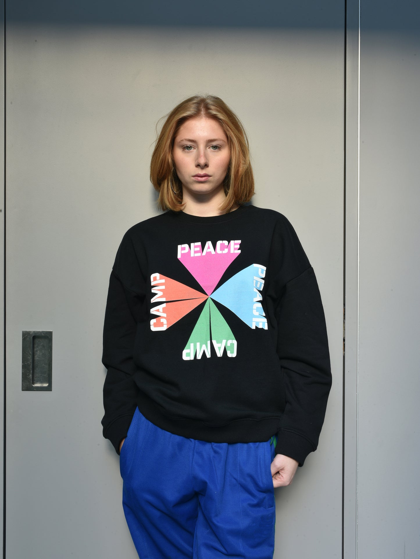 PEACE CAMP BURST SWEATSHIRT