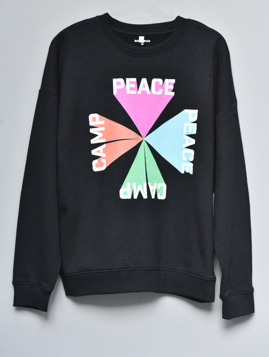 PEACE CAMP BURST SWEATSHIRT