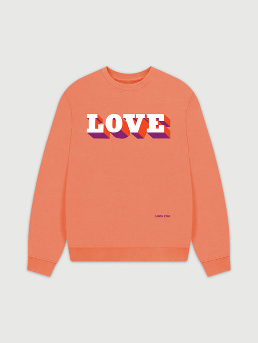 PEACHY LOVE SWEATSHIRT