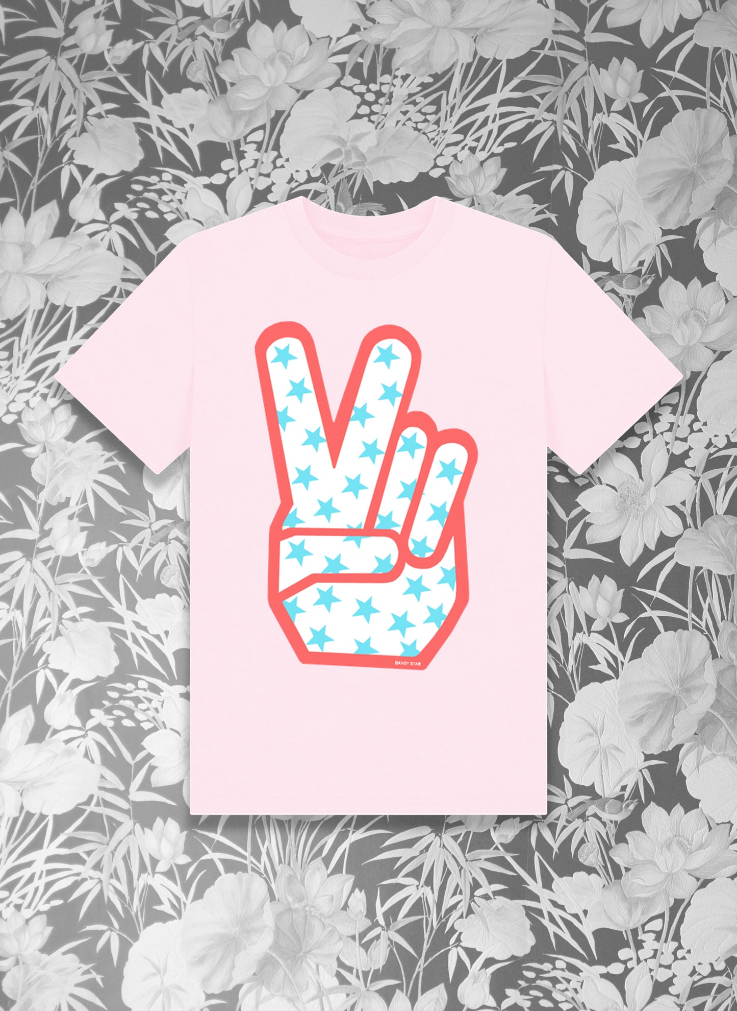 PEACE SIGN PINK KIDS