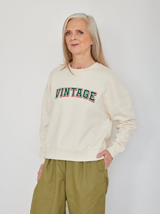 TNMA VINTAGE SWEATSHIRT ECRU