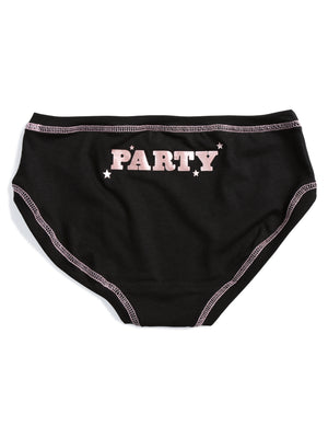 Party pants in black