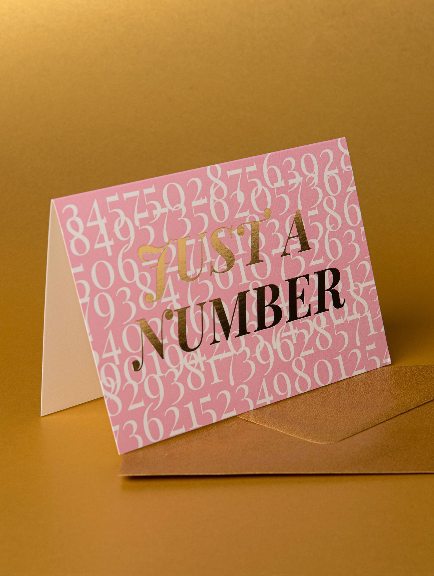 TNMA JUST A NUMBER GREETING CARD