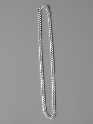SOLID SILVER FLAT LINK CHAIN