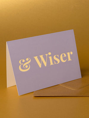 TNMA & WISER GREETING CARD