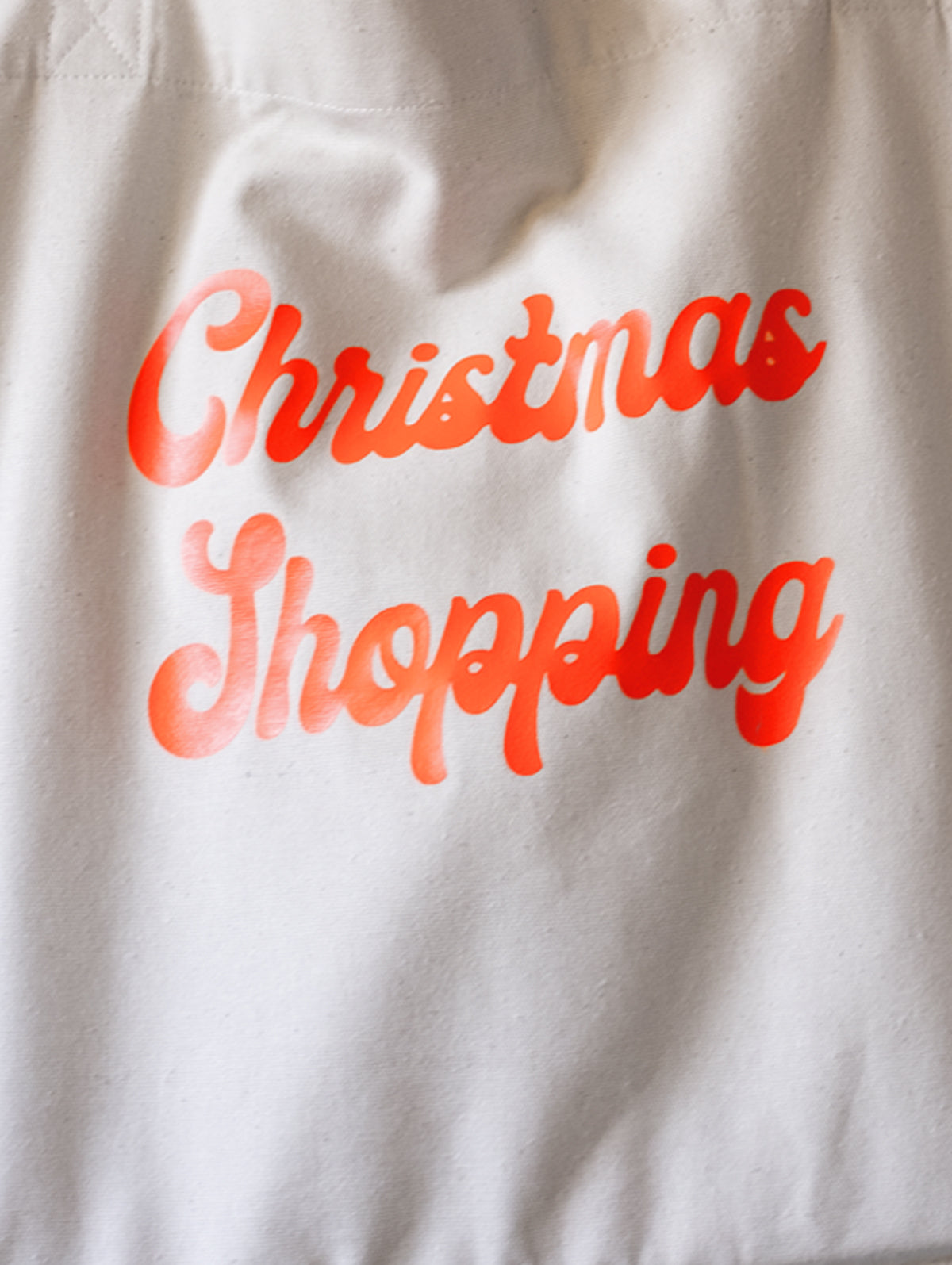 CHRISTMAS SHOPPING BAG