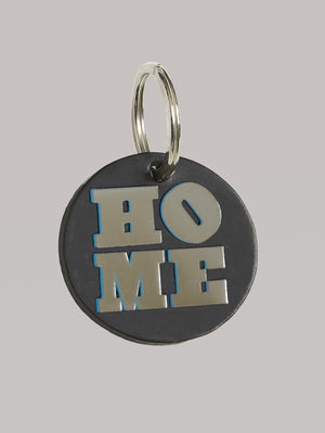 HOME LEATHER KEY RING