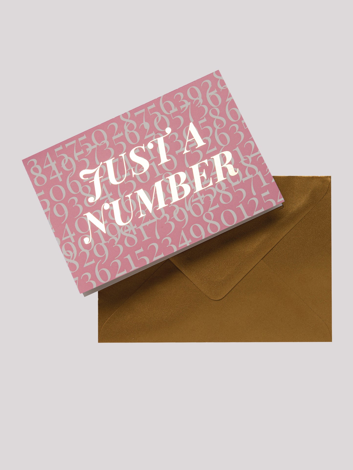 TNMA JUST A NUMBER GREETING CARD