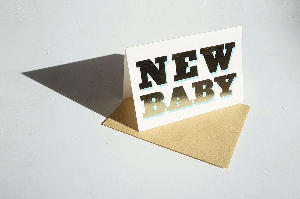 DANDY STAR NEW BABY GREETING CARD