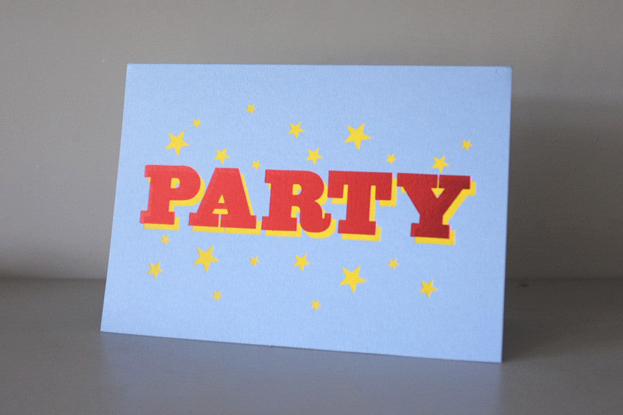 PARTY CARD - Dandy Star