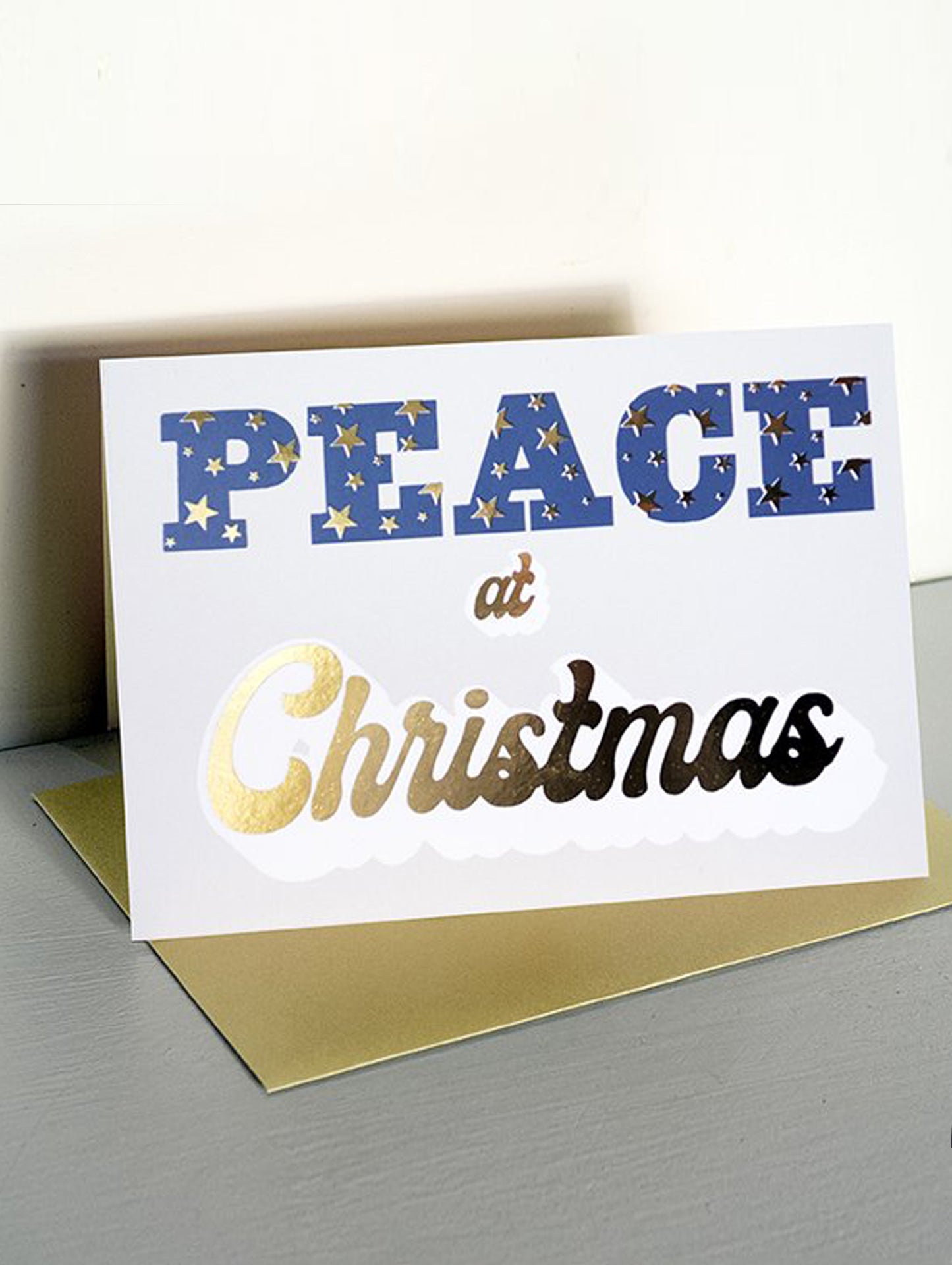 DANDY STAR PEACE AT CHRISTMAS GREETING CARD