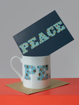 PEACE MUG + CARD
