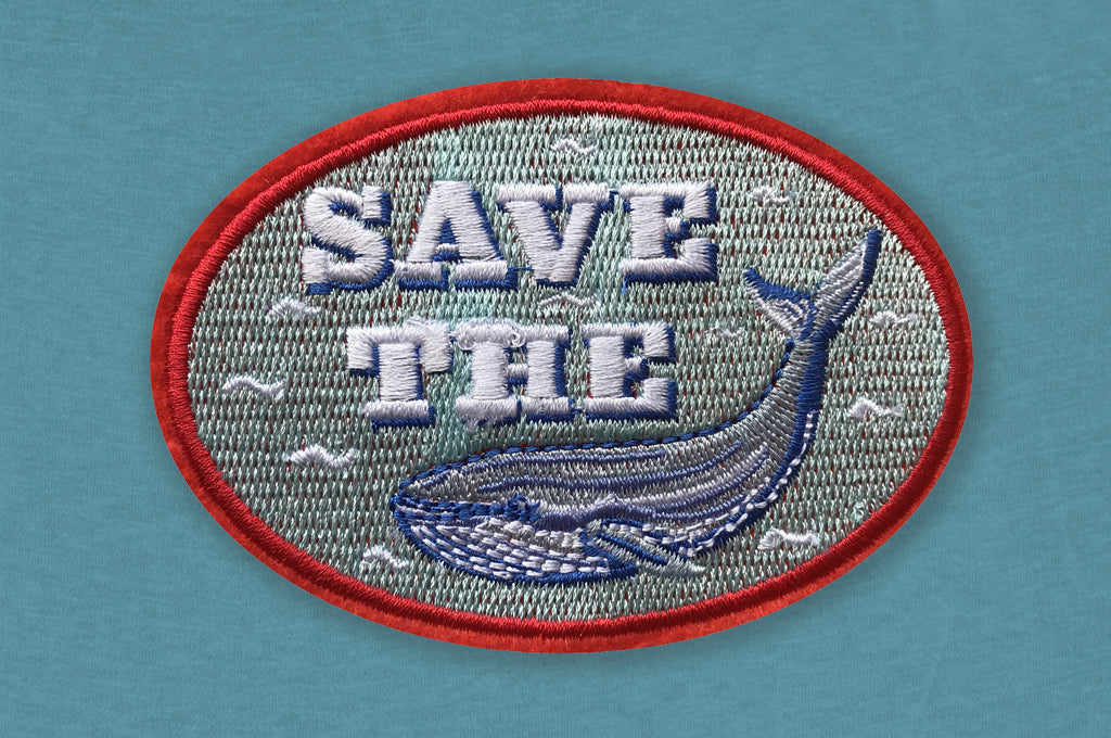 DANDY STAR SAVE THE WHALE PATCH - Dandy Star