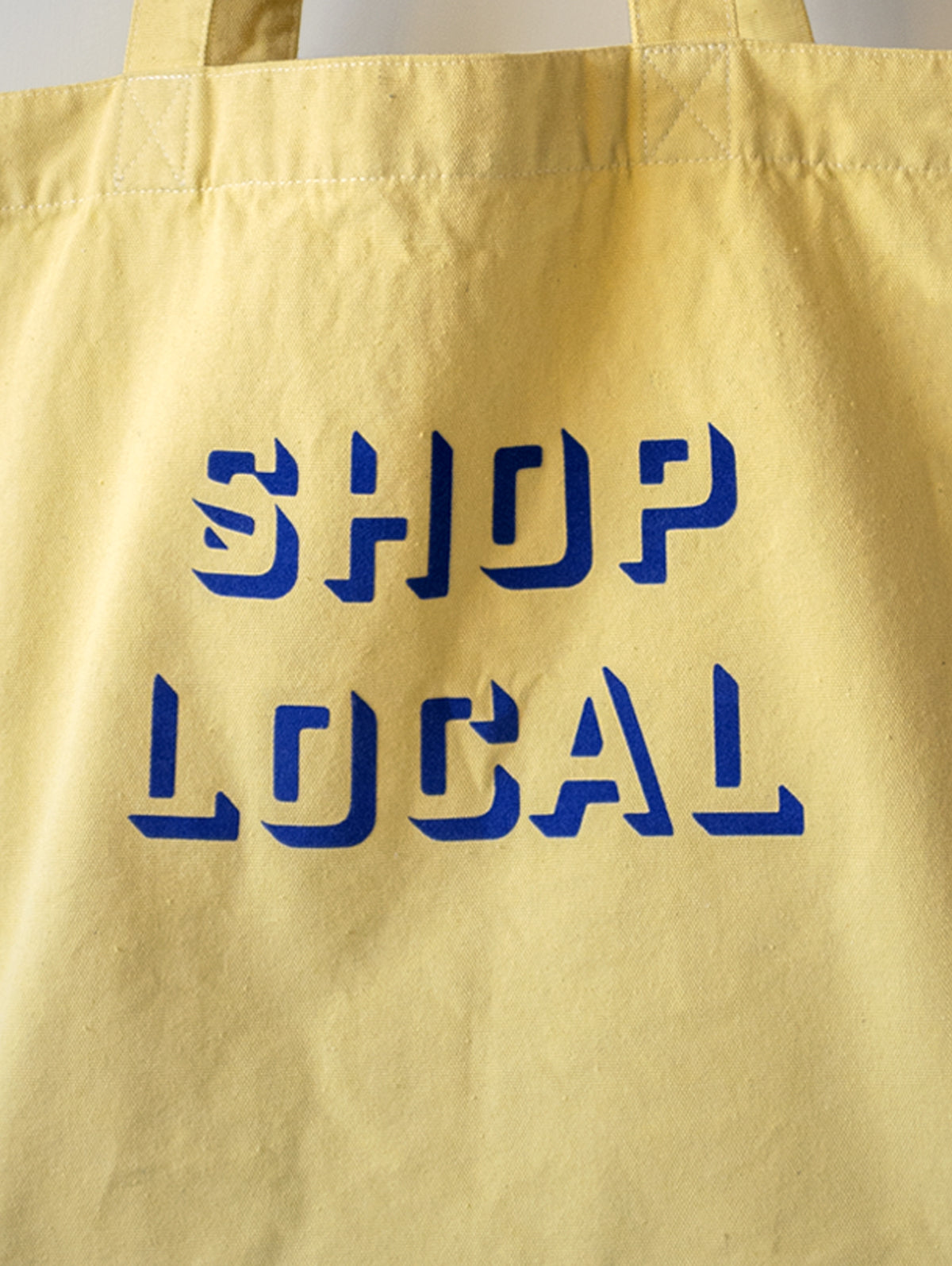 SHOP LOCAL LARGE YELLOW/NAVY