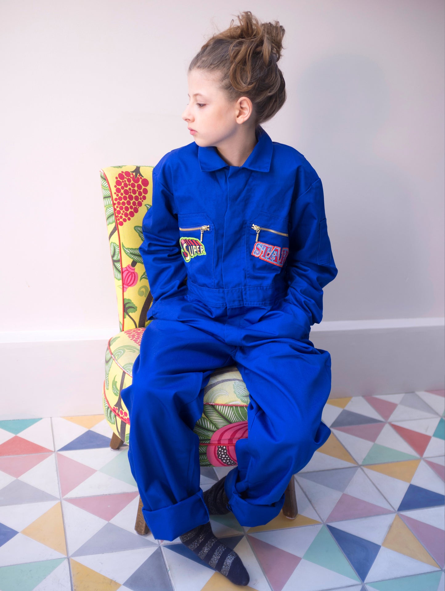 CUSTOM WORKWEAR WITH 4 PATCHES : KIDS