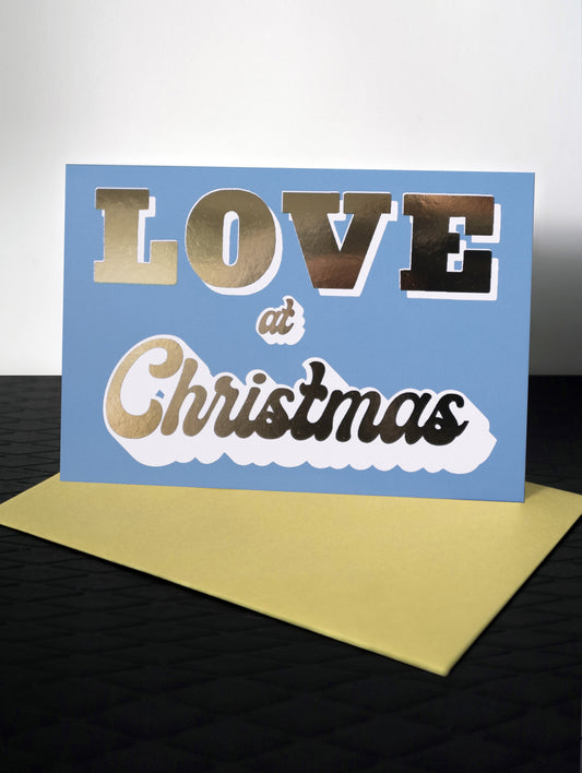 DANDY STAR LOVE AT CHRISTMAS GREETING CARD